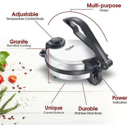 Roti maker 5.0 power indicator 900 watts