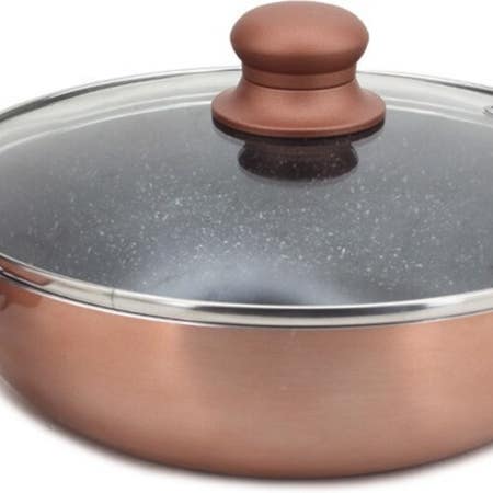 Prestige Omega Marble Kadhai (Aluminium, Non-stick, Induction Bottom)