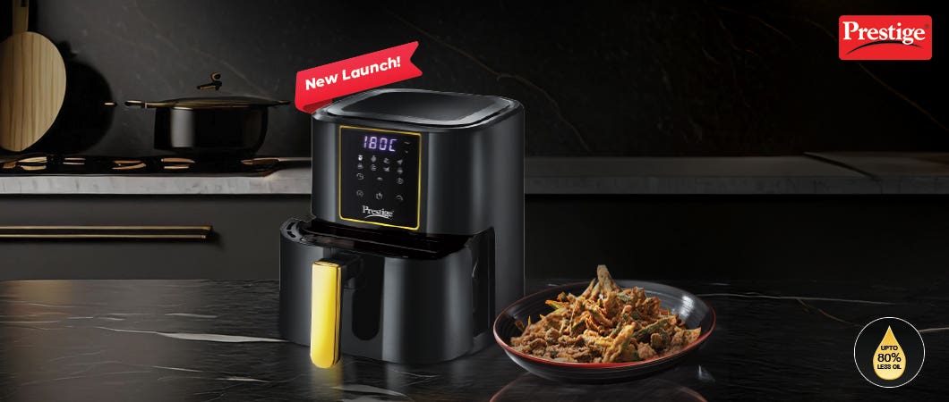 Air Fryer Kurkuri Bhindi Recipe by Prestige