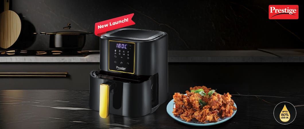 Prestige Air Fryer Crispy Onion Pakoda Recipe