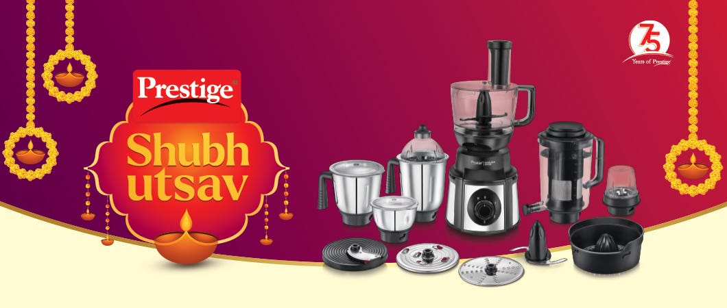 Diwali and Dussehra Offers on Kitchen Appliances and Cookware