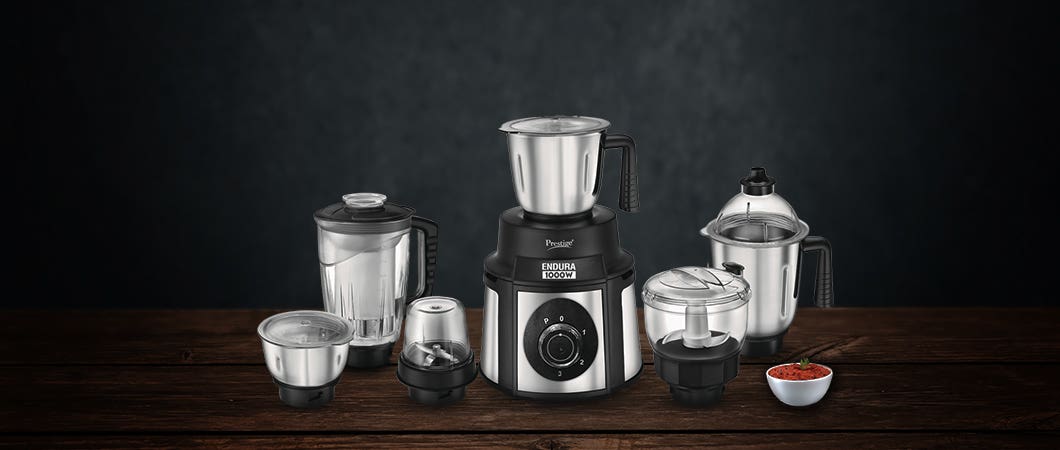 Prestige Mixer Grinders with Different Features and Quality