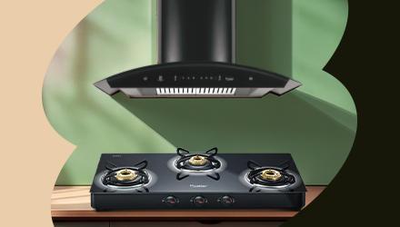 Choosing the Right Kitchen Chimney Size in Bengaluru, India - Featuring Prestige Chimney and Gas Stove Combo